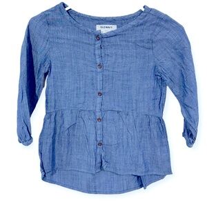 Old Navy Girls Tunic Blouse Size S6-7‎